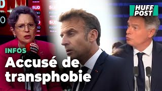 quotChanger de sexe en mairiequot  La gauche répond à Macron [upl. by Nitsrek]