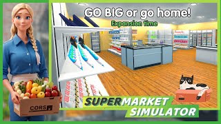 GO BIG or go home Expansion time Supermarket Simulator [upl. by Thomasin]