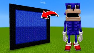 How to Make A Portal To The Shin Sonic Phase 1 Dimension in Minecraft [upl. by Oeht]