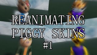 Reanimating Piggy Skins 1 Roblox Piggy  MercenaryRose [upl. by Aicilyt]