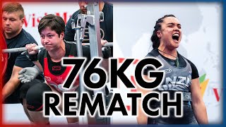 The Strongest 76kg Lifters Clash AGAIN  IPF Worlds 2024 [upl. by Aleetha157]