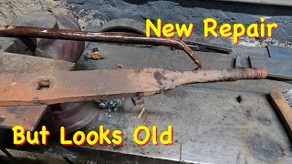 How To Make New Weld Repairs Look Old  Engels Coach Shop [upl. by Ereveneug]