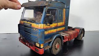 Restoration Scania 143h Top Line 1987 [upl. by Ashlee887]