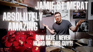 Jazz Drummer Reacts to Metal Jamie St Merat Drummer for Ulcerate [upl. by Kcirdderf]