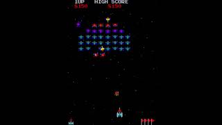 Galaxian Arcade Gameplay [upl. by Magnus]