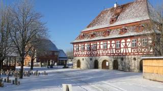 Winter im Fränkischen Freilandmuseum Bad Windsheim 2017 [upl. by Lewes474]