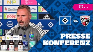 PRESSEKONFERENZ LIVE I 15 Spieltag I HSV vs FC Ingolstadt [upl. by Assert99]