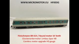 HF003G Fleischmann BR 614 [upl. by Nylrebmik168]