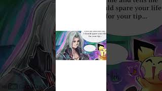 Sephiroth Tries Min Mins Ramen smashbros [upl. by Colligan]