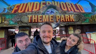 Funderworld Theme Park Bristol VLOG  Durdham Downs  Airmaxx Alton Towers Simulator amp More [upl. by Sidonius]