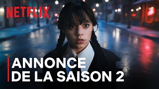 Mercredi  Annonce de la saison 2 VOSTFR  Netflix France [upl. by Zoila718]