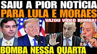 BOMBA NESSA QUINTA SAIUU A PIOR NOTÍCIA PARA LULA MORAES E STF VAZOU VÍDEO BOMBA DEVASTADOR FLA [upl. by Llevert]