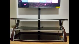 Whalen 3in1 TV Stand BBCXL54NV BBXL54NV Assembly [upl. by Amapuna]