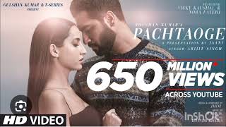 Pachtaoge song lyrics by Arijit Singh viralvideo hindisong trending love songlyrics sad lofi [upl. by Sturrock]