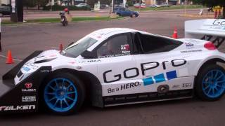 Monster Tajima at McCloskey Suzuki  the 2011 Pikes Peak Hill Climb Special revs up [upl. by Diva]