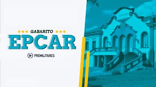 Gabarito  EPCAR [upl. by Zitah]