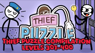 Thief Puzzle GameplayWalkthrough Compilation Levels 301400 [upl. by Nevetse688]