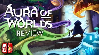 Spelunkyish Roguelike  Aura of Worlds  Game Review Nintendo Switch [upl. by Effy]