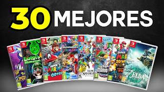 Los 30 Mejores juegos de Nintendo Switch que debes tener [upl. by Wilhide912]