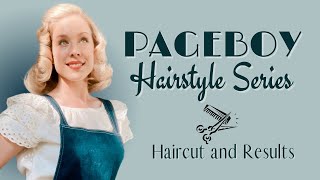 The Pageboy Hairstyle Series  Introduction New Haircut and Styling [upl. by Aropizt588]