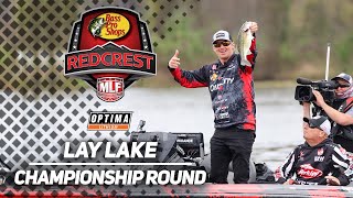 Bass Pro Tour  REDCREST 2024  Lay Lake  Championship Round Highlights [upl. by Oedama]