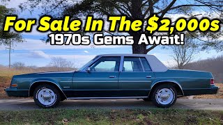 10 Classic Cars for Sale In The 2000s 1970s Gems Await [upl. by Vevay]