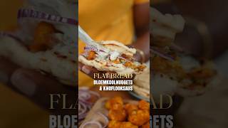 Flat bread bloemkoolnuggets amp knoflooksaus superdushichef food recept [upl. by Ragas]