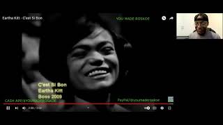 My 1st Time Hearing Eartha Kitt  Cest Si Bon Live Reaction earthakitt music reactions [upl. by Timothea]