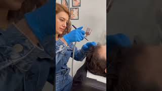 multiple ladies lice picking asmr  local barber 💈 [upl. by Natsrik]