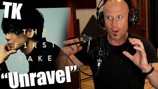 First time Reaction amp Vocal ANALYSIS for TK from 凛として時雨  unravel  THE FIRST TAKE [upl. by Siusan650]