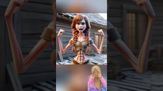 Indila skinny princess anna frozen glow up shortsvideo [upl. by Chalmer100]