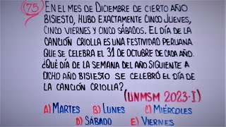 CALENDARIOS  Cronometría  Razonamiento Matemático  Habilidad Lógico Matemático [upl. by Herbst]