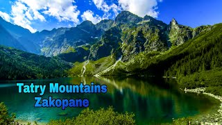 Tatry  Tatra Mountains Morskie Oko in Zakopane Poland [upl. by Saberhagen]