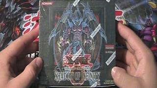 Best Yugioh 2006 Shadow Of Infinity 1st Edition Box Opening Ever [upl. by Annayar]