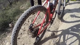 NÚCLEO ROTO del buje rueda trasera Mavic de bicicleta de montaña en plena ruta MTB BTT [upl. by Laohcin]