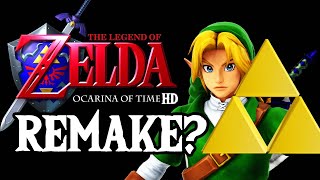 Zelda Ocarina of Time HD Remake on Nintendo Switch [upl. by Esiuqcaj]