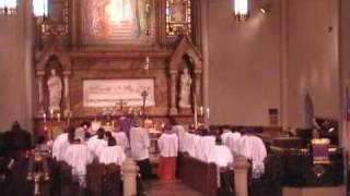 Quinquagesima 2010  St Johns Detroit  Recessional Hymn  Hyfrydol [upl. by Prescott182]