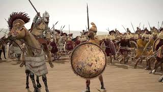 1800 Sword Of Argos Vs 4800 Roman Valets  Total War Rome 2 [upl. by Maison]