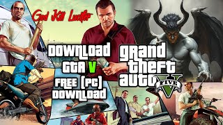 GTA 5 Download Free  No VIrus  100 working [upl. by Eenaffit]