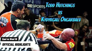 Todd Hutchings vs Kydyrgali Ongarbaev HIGHLIGHTS [upl. by Atteinotna]