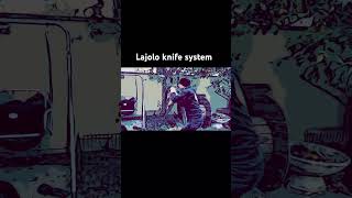 Lajolo system knife fencing drill extrema ratio caimano nero knife [upl. by Feldman363]