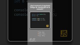 JavaScript  Reto 38 🔥 ¿Sabes qué imprimirá este código JavaScript 🤔 ¡Descubre la respuesta [upl. by Ahsertal]