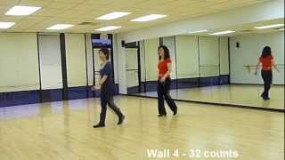 Crank It Up  Line Dance Dance amp Teach [upl. by Sindee907]