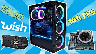 WISHCOM BUDGET GAMING PC  FORTNITE VALORANT  CONSOLE CRUSHER  RX 560 i5 2400 [upl. by Pavia]