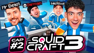 DIA 2 EN LOS SQUID CRAFT GAMES 3  TheDonato [upl. by Ahsirtal]