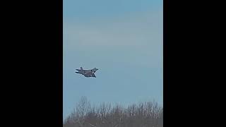 F22 Raptors approaching Joint Base ElmendorfRichardson [upl. by Conny]