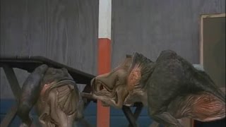 Tremors 2 Aftershocks  All Shriekers scenes in CGI [upl. by Adnarom]