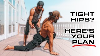 30 Day HIP FLEXOR STRETCHING PLAN [upl. by Skutchan636]