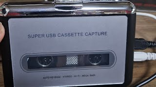 I bought a NEW retro super usb cassette capture player cassetteplayer [upl. by Boony833]