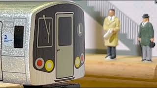 Munipals MTA R143 L Train 3rd Avenue Station Action  Subway Mini Clip [upl. by Meelak530]